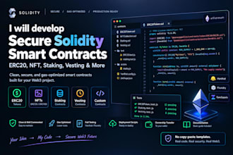 develop secure your solidity smart contracts