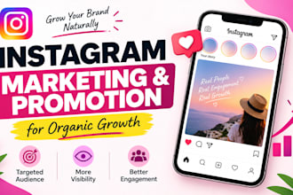 do instagram marketing and promotion for organic growth