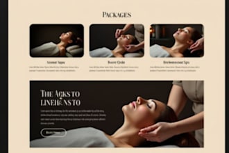 design skincare website cosmetic shopify website store beauty shopify store