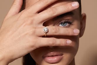 create a realistic ai ring photoshoot