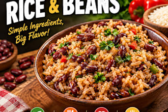 cook yummy rice and dodo for you