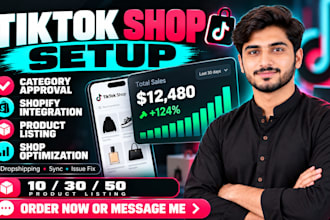 setup tiktok shop fix tiktok dropshipping tiktok marketing category approval