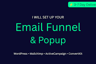 build email marketing funnel drip automation