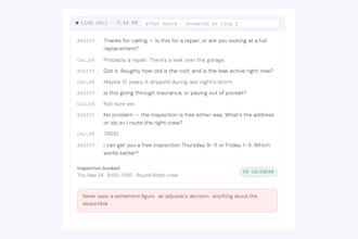 build an ai receptionist that answers calls and books appointments