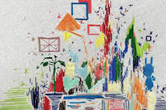 handcrafted aesthetics and vibrant colors