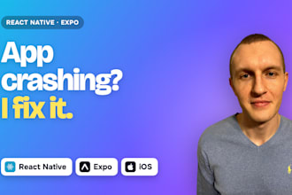 fix crashes and bugs in your react native or expo app