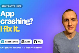 fix crashes and bugs in your react native or expo app