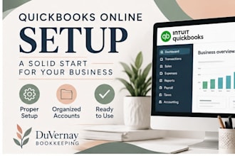 set up quickbooks online for your small business
