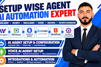 setup wise agent rei reply voice ai agent kvcore boldtrail rei reply automation