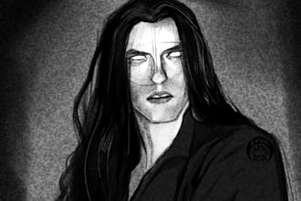 do magic creating an illustration of your character