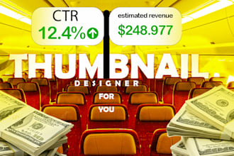 design scroll stopping youtube thumbnail