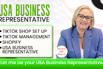 be your USA tiktok shop business representative