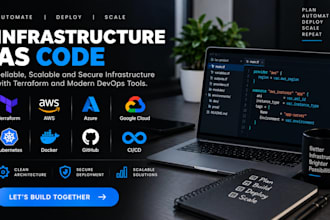 build infrastructure as code with terraform aws azure gcp and devops