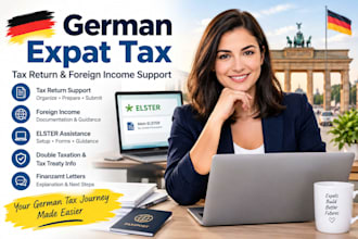 do german expat tax, cross border tax, foreign income tax and vat return filing