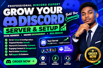 do discord server promotion, gaming server promotion, discord advertising growth