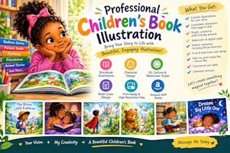be your children book editor, edit kids story book, format kids picture book