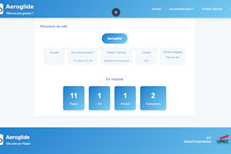 create a web landing page in HTML and CSS
