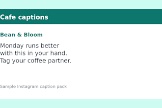 write 10 instagram captions for your indian business