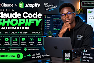 build claude code shopify ai automation, mcp, API, liquid and ai agent