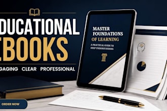 write educational ebooks, activity books, and homeschooling workbooks