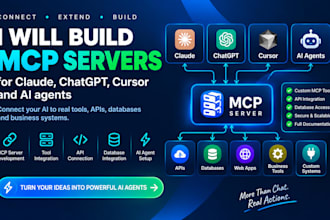 build mcp servers for claude, chatgpt, cursor and ai agents