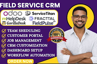 setup odoo servicetitan mhelpdesk fracttal one  gorriladesk fieldpulse