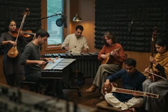 record vibraphone, marimba, lyre, rebab, sarod and sarangi for your project