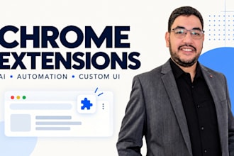 develop a custom chrome extension with ai and browser automation