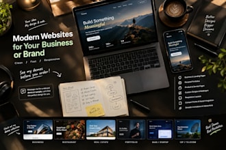 build a modern responsive site for your business