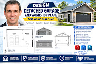 design detached garage and workshop plans for your building
