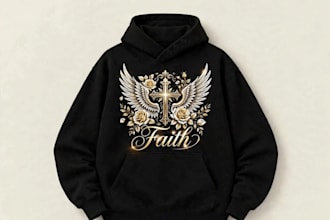 design typography t shirt for streetwear and hustle hard brand