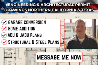 engineering permit, north california, texas city permit drawing, USA steel plan