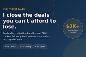 close high ticket sales calls and boost your revenue