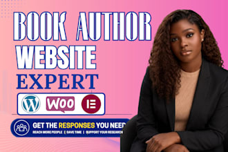 design author website, book author website, ebook website, ebook landing page