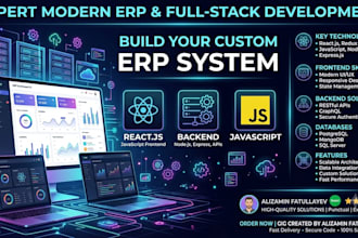 do websites and erp or crm systems for you