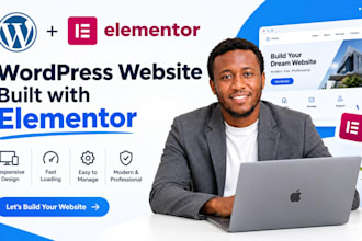 design redesign replicate recreate wordpress website in elementor