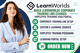 build learnworlds corporate training lms courses employee training and portal