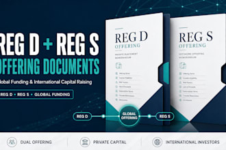 draft dual reg d and reg s offering documents for global funding