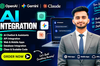 integrate ai features into your web or mobile app