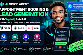 build ai voice agent for appointment booking lead gen with vapi ai retell ai