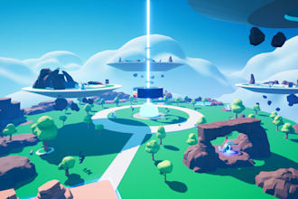 create your metaverse or VR building, environment in unreal engine 5
