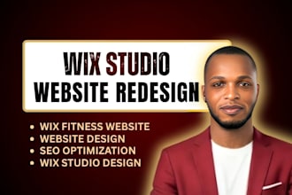 do wix website design redesign wix yoga fitness gym health coach landing page