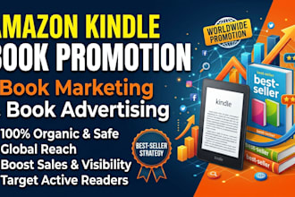 do amazon kindle book promotion, ebook marketing, and book advertising