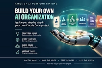 teach you to build your own ai organization with claude code subagents