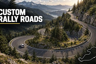 create assetto corsa rally, hill climb or touge track