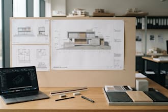 create professional building elevations and facade designs