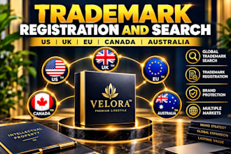 do trademark registration and search us uk eu canada australia