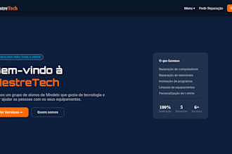 build a professional PHP mysql website for your business