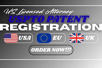 l provide patent attorney registration and patent search services