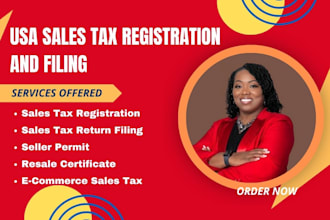 file USA sales tax registration and sales tax return filing